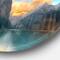 Designart - Lake Louise Sunrise Banff Park' Seascape Metal Artwork